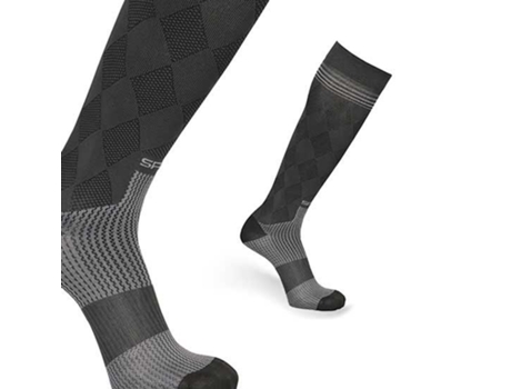 Meias Altas Multi Texture Tech Preto EU 43-46 SPRING REVOLUTION 2.0