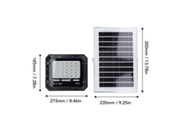 Luz de trabalho LED sem fio (3 modos, carregamento USB)