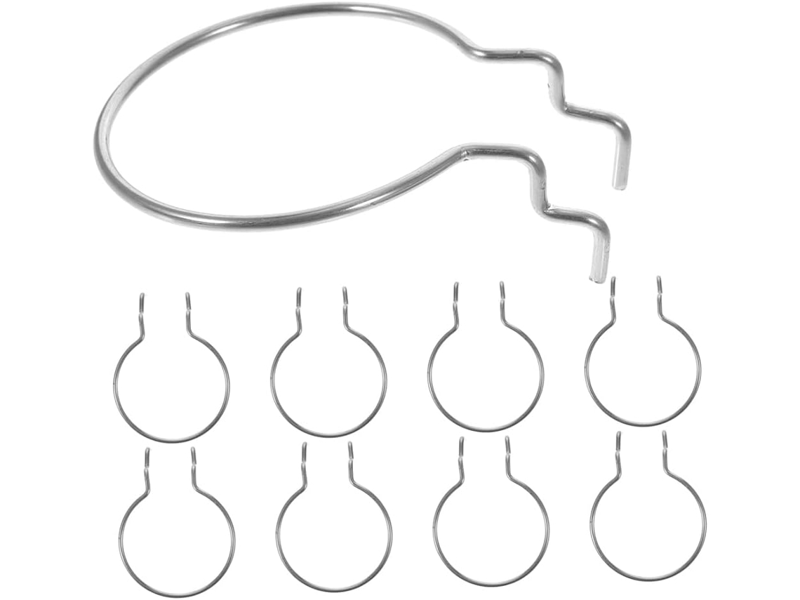 Conjunto De 10 Suportes Para Copos Em Painel Perfurado Metal Resistent