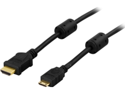 Cabo Hdmi de Alta Velocidade com Ethernet, 4k, 1 M, Preto AQUAFORGE