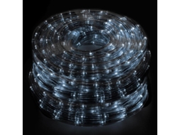 Luzes de Natal tubo luz Branca fria 1200 leds para exteriores/interiores proteção ip44 Rolo 50 metros com 3 kits de divisão