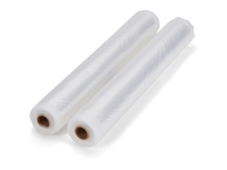 Conjunto De 2 Rolos Universais Para Vácuo Livoo Dom505 2 Rolos 28 Cm X 3 M Compatíveis Com Máquinas Universais