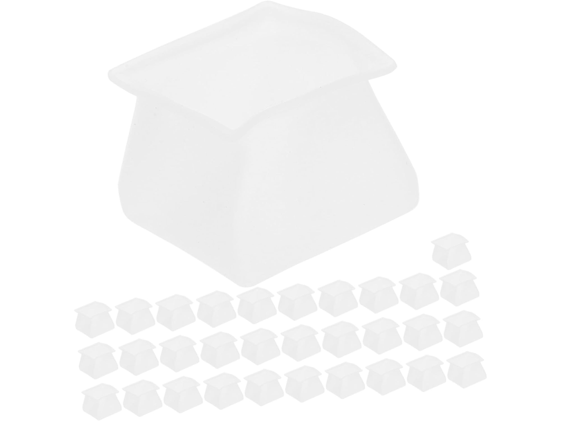 Protetores De Silicone Para Pés Cadeiras Mipcase, 32 Peças, Antiderrapantes, Para Pés De Mesas E Cadeiras Madeira