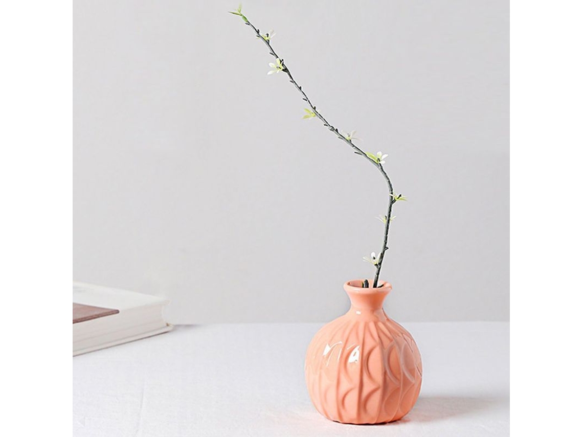 Vasos de cerâmica Nova Line Linjou, estilo nórdico, coloridos, para arranjos florais