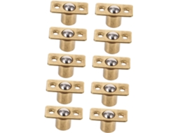 Conjunto De 3 Travas Esfera Móveis, Trava De Mola Porta, Fecho Oculto Armário, Gaveta, 10 Peças*3