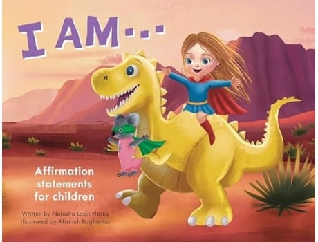 Livro I AM Affirmation statements for children de Natasha Leevi Harris (Inglês)