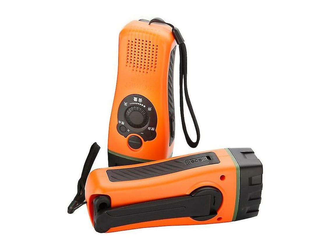 Rádio de Emergência Multifuncional com Gerador de Energia Manual e Manivela para Uso Externo AQUAFORGE