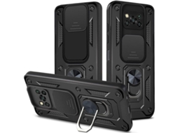 Capa Para Xiaomi Poco X3 (4g) À Prova De Choque Com Anel De Proteção Para Lente Fanpesp Protetor De Tela Para Celularvayotoy