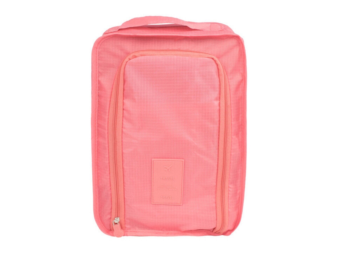 Bolsa De Sapatos Impermeável Ecológica Para Viagem, Bolsa De Armazenamento Portátil Rosa SUNNY SPACES