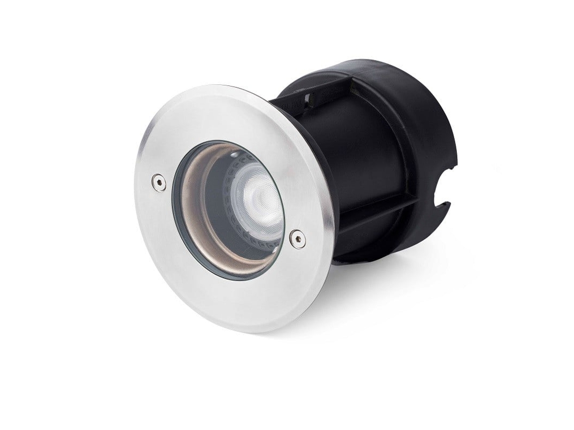 Tecno Foco de Encastrar de Chão Preto Mate Da FARO 71489N