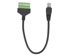 Adaptador de Terminal Curto Sem Solda Conector Rj45 Macho Pvc para Cabos Utp Cat5 Cat6 Cat7