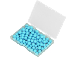 Tachinhas decorativas Yosoo para mapas e caixas de avisos, resistentes e com pés de aço e plástico, pacote com 100 unidades.