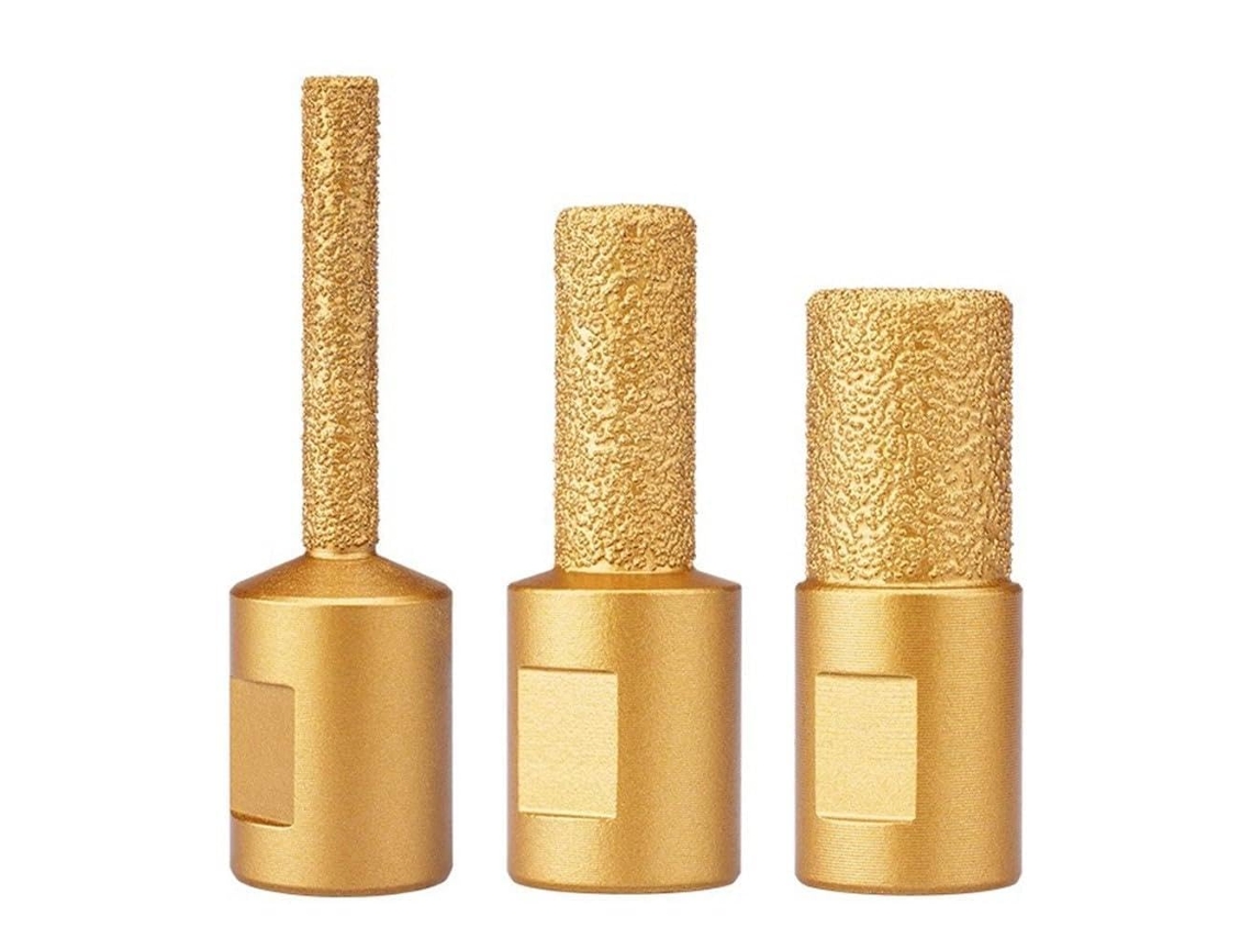 Broca M10 Para Perfuração De Núcleo Pedra Com Solda A Vácuo,