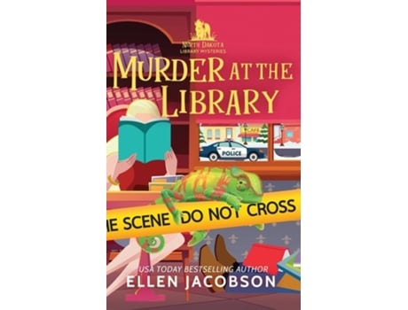 Livro Murder at the Library A North Dakota Library Mystery de Ellen Jacobson (Inglês)
