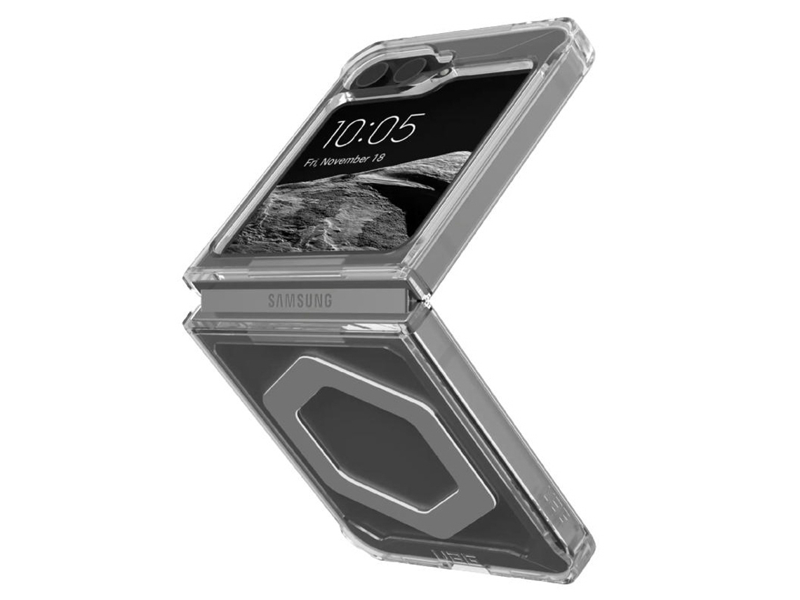 Capa UAG Samsung Galaxy Z Flip 6 Plyo Pro (Ice/Cinzento)