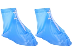 Par De Capas De Sapato Impermeáveis Com Design Antiderrapante, Protetores De Sapato Em Pvc Para Di Gokoco