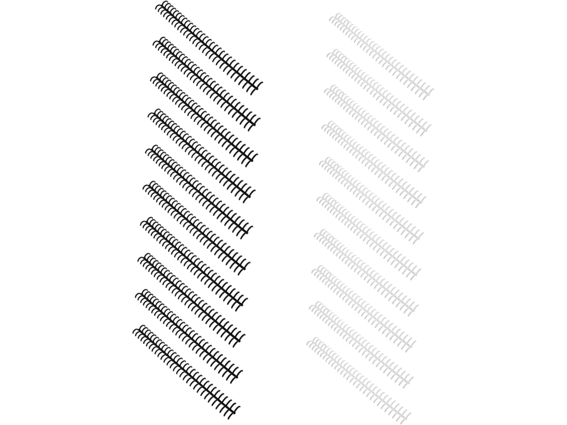 Coroas de corrente reposicionáveis Alasum, 30 coroas de corrente, 20 peças, coroas de corrente de plástico com operação suave.
