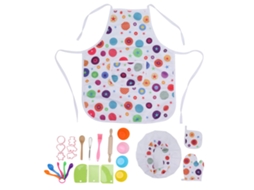 Conjunto De Cozinha Infantil Educativo Seguro Brinquedo De Assar Para Crianças Acima De 3 Anos
