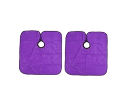 Capas De Peluquería Ajustables Impermeables Transpirables De Pu Para Salón Y Hogar