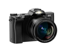 Máquinas Fotográficas Bridge SZSMART Dc201A 4K 48Mp Automático 16X Zoom 3.7 Polegadas Tela Preto (Outlet Grade A)