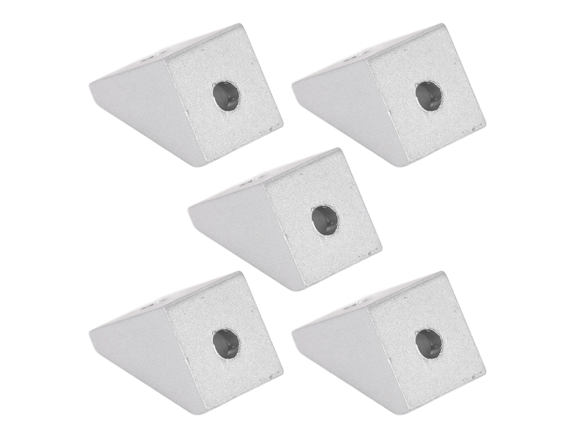 5pcs Suporte Ângulo Reto Alumínio Conector Cantoneira Para Robôs Inteligentes 3204-0001-0003