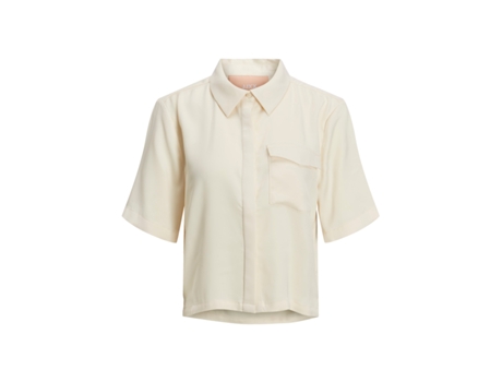 Camisa JJXX Mulher (XS - Bege)