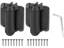 Dobradiças Ajustáveis Com Fechamento Automático Para Portões De Piscinas, Em Nylon Resistente E Ferragens De Aço Com Pés