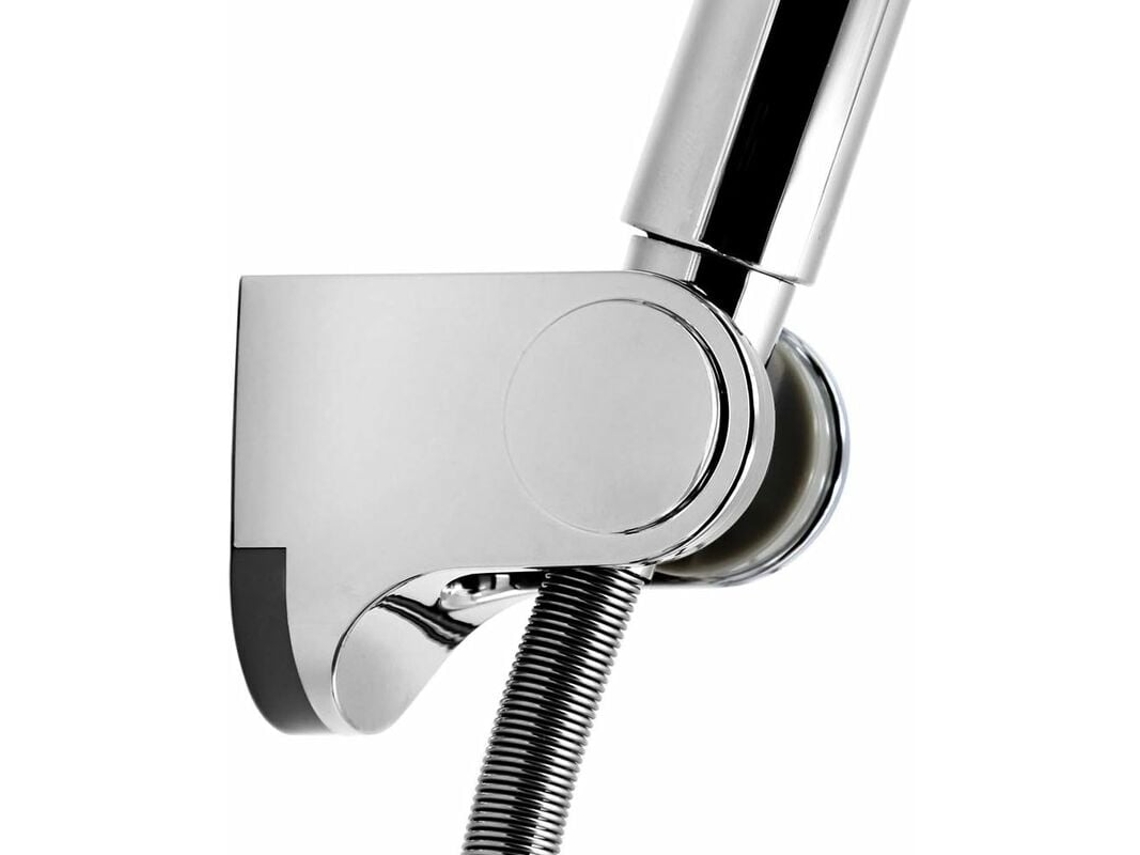 Lurelia Suporte Mural Para Chuveiro Abs Cromado Ajustável Universal