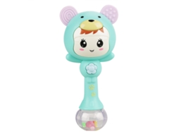 Mali brinquedo Rattle Musical para Bebê com Luz e Som Surround Verde Infantil