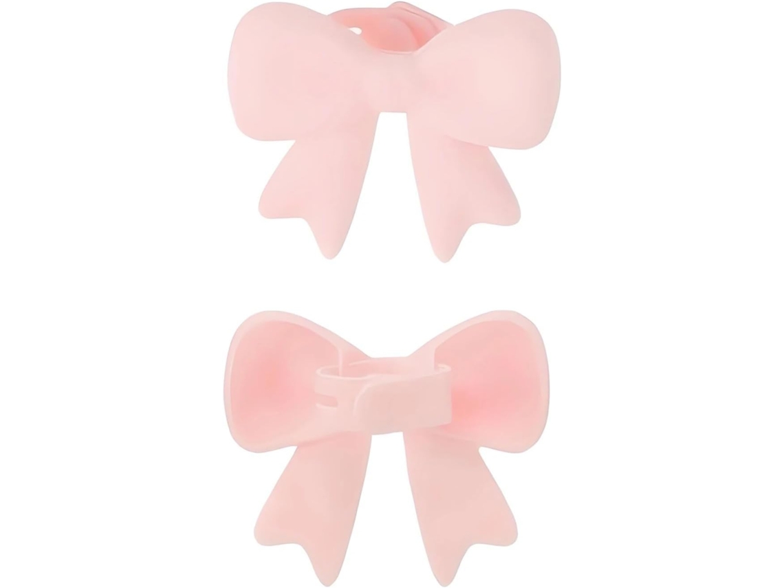 Acessórios Fofos Para Fones De Ouvido Com Laço Silicone, Decoração De Laço 3d Para Fones Ouvido, Clipe Elegante Para