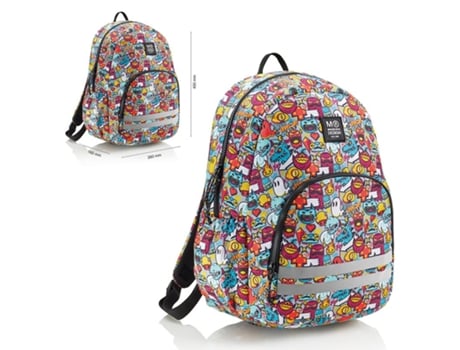 Mochila Dupla Roma Reciclada Level Up APLI KIDS
