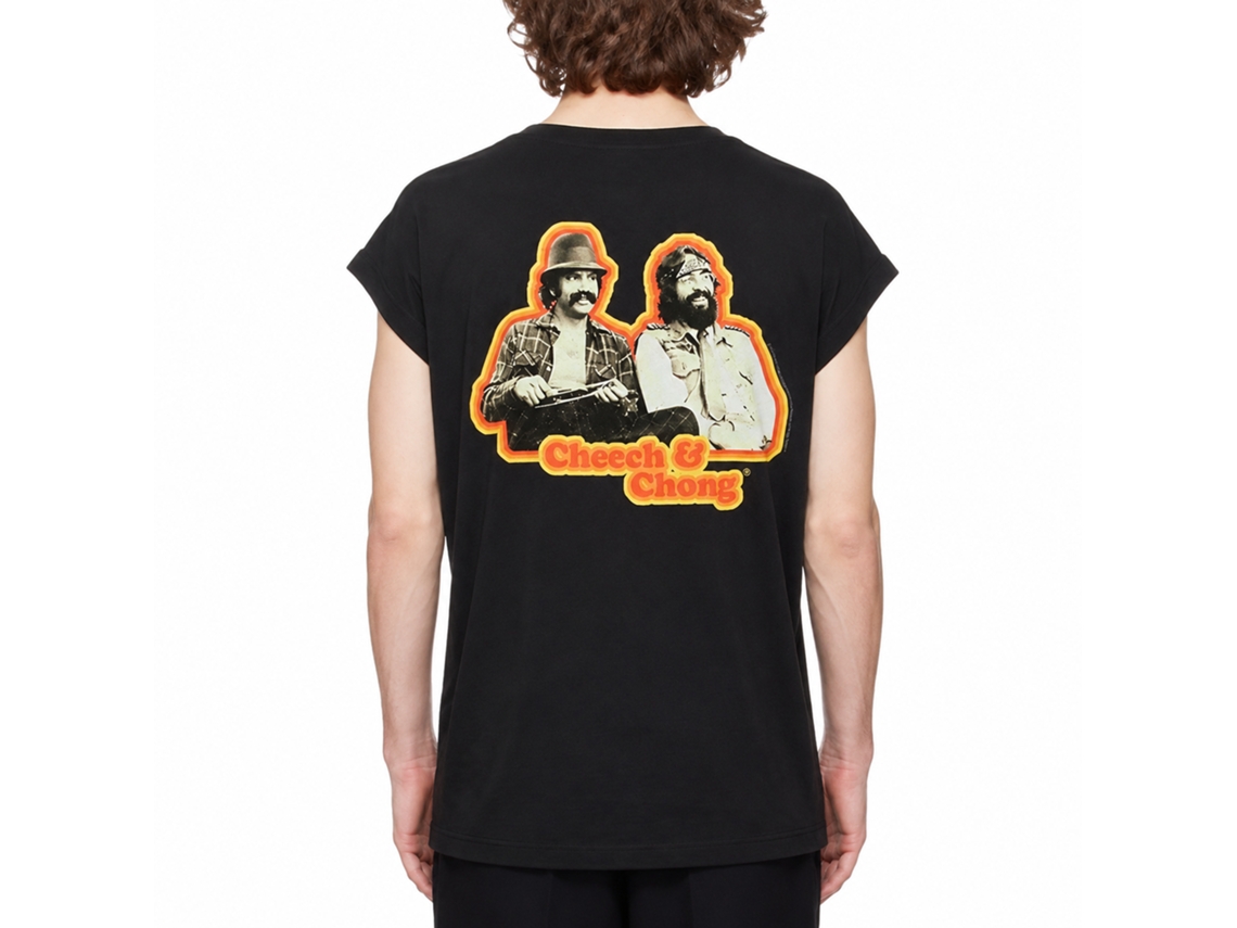 Cheech Chong Retro T-shirt Unisex Adults Size:m