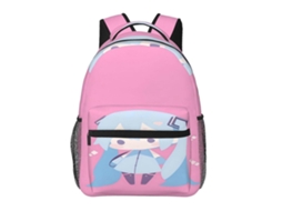 Mochila De Estudante Hatsune Miku H60, Durável E Leve, Alça De Ombro Impermeável E Respirável J60 Olysi Shop