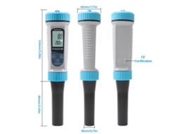 Testador Digital de Qualidade da Água Tuya BT 5 em 1 pH TDS EC Temperatura CF Alta Precisão YURU