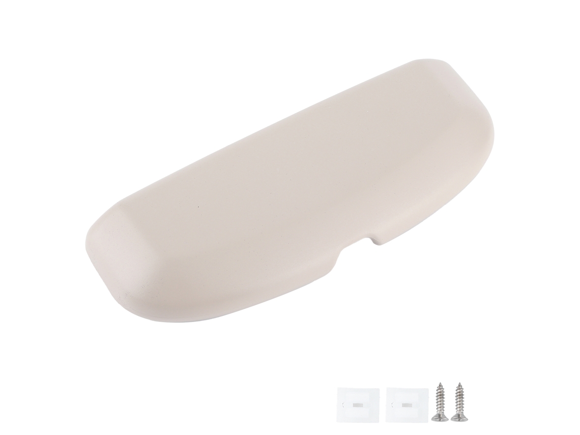 Estojo para Óculos de Sol, Peça de Reposição para a Maçaneta Superior do Lado do Motorista, Compatível, Cor Creme AQUAFORGE