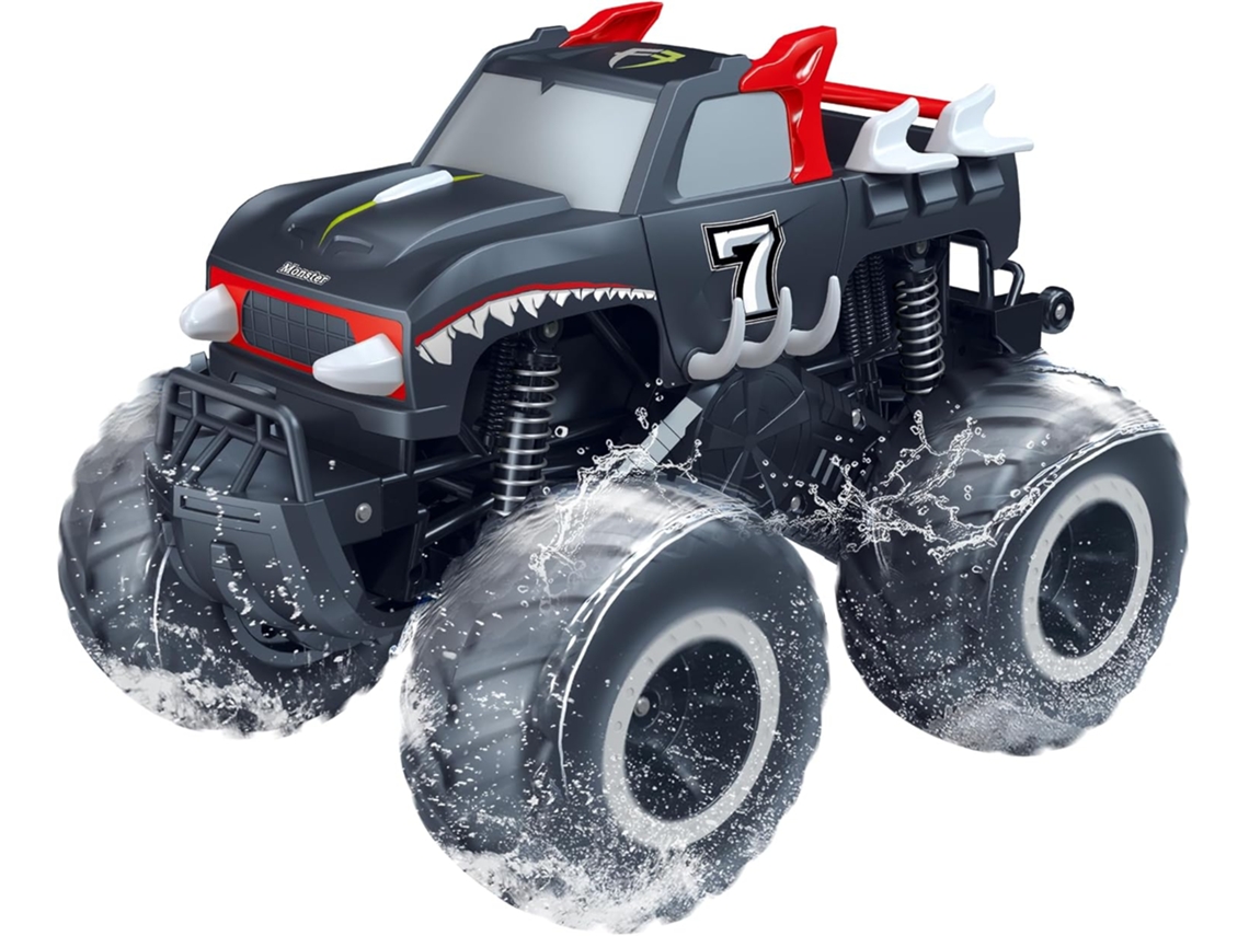 Caminhão Monstro À Prova D'água, Brinquedos De Picape, Carros De Controle Remoto, Caminhão De Brinquedo 4x4, Todo-terreno, Off-road, Present
