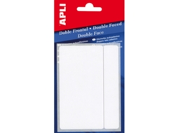 Etiquetas Frente Dupla APLI (Branco - 12 X 30 mm)