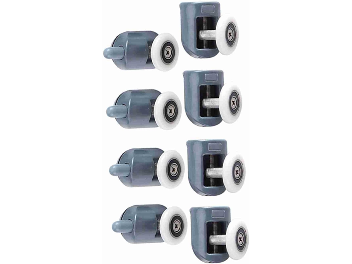 Conjunto De Roldanas Asixxsix Para Porta Chuveiro, Superior E Inferior, Duplas, Deslizamento Suave Para Boxes De