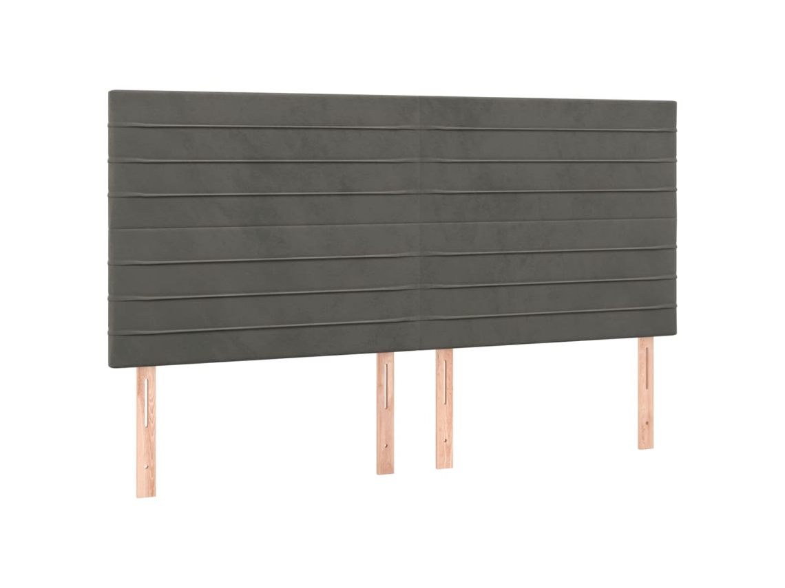 Headboard, Headboards Vidaxl Cinzeto Veludo (180 Cm)