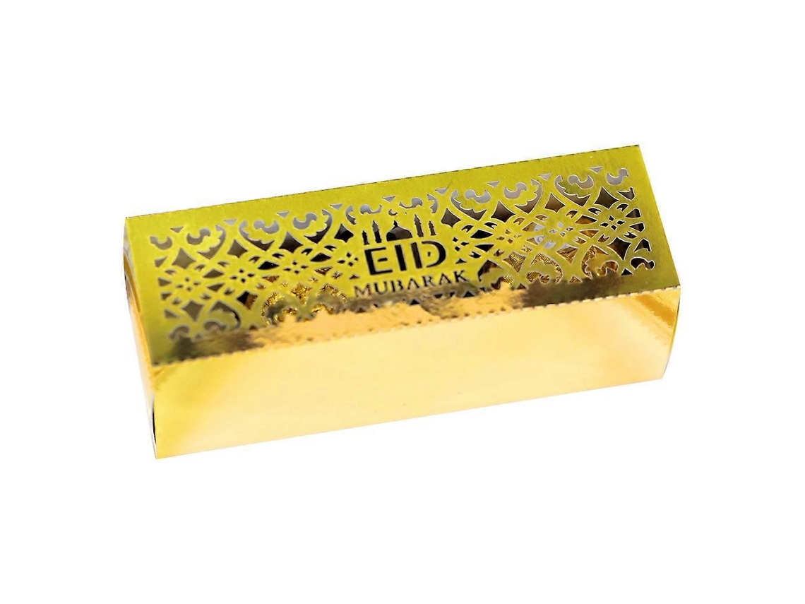 Caixa De Bombons Eid Mubarak, 100 Unidades, Oca, Para Presentear Com Chocolates Ramadan Kareem, Estilo Islâmico. Hengjian
