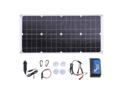 Kit de Panel Solar Monocristalino 25 W Controlador 60 A | S/MARCA