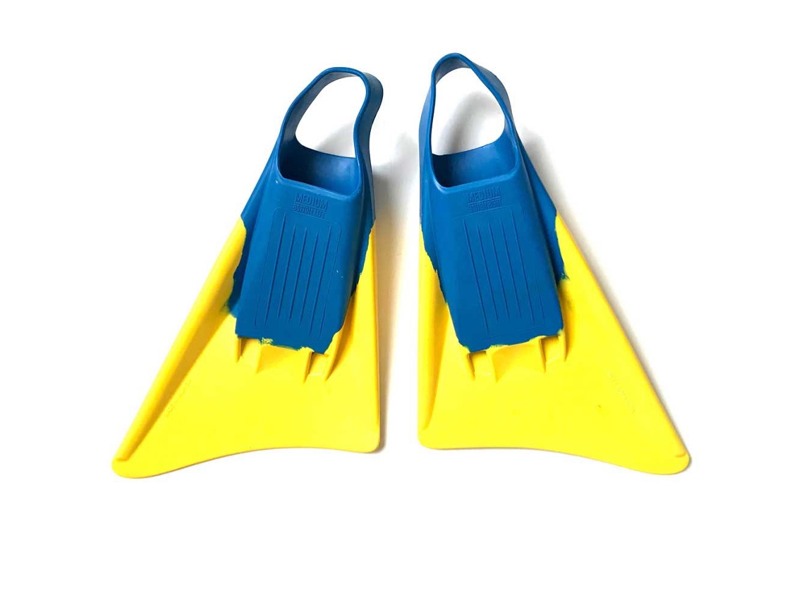 Barbatanas Asymmetric Amarelo Azul Eu 36-37.5Rip