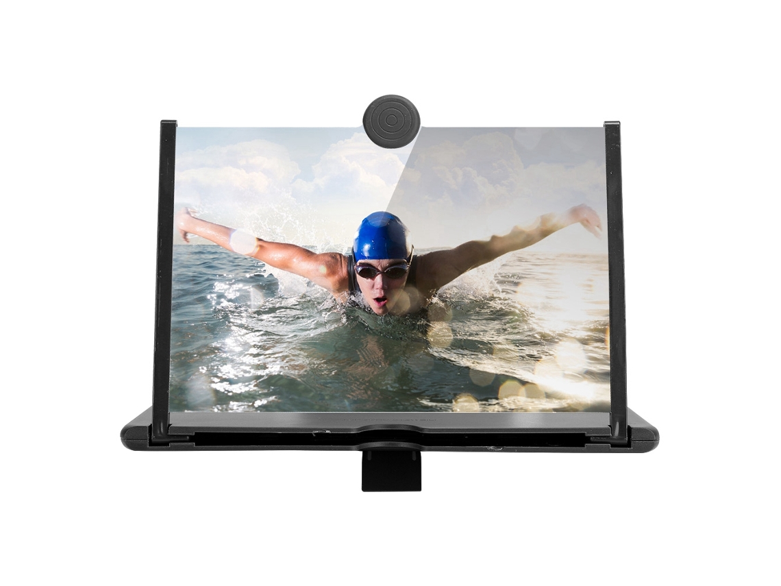 Amplificador de Ecrã LAXISCREED Hd com Suporte Retrátil