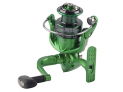 Carretel de Pesca AQUAFORGE MX com corpo metálico, relação 5.2:1