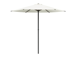 Vidaxl Guarda-sol De Jardim 230 X 230 Cm Poliéster Retangular Creme