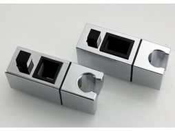 Lurelia Suporte Barra Para Chuveiro Abs Cromado 30×15 Mm Ajustável Deslizante
