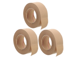 3 Rolos de Adesivo Forte Ativado por Água para Fixação e Preservação de Molduras, Solúvel Adesivo, Resistente Ao