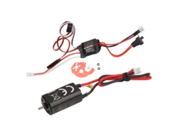 Kit Motor De Escova 050 66t Com Esc 30a Alta Torque Conector Ph2.0 Para Carro Controle Remoto Axial Scx24