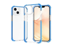 Lurelia Capa Iphone 14 Acrílico Antichoque Preto E Vermelho