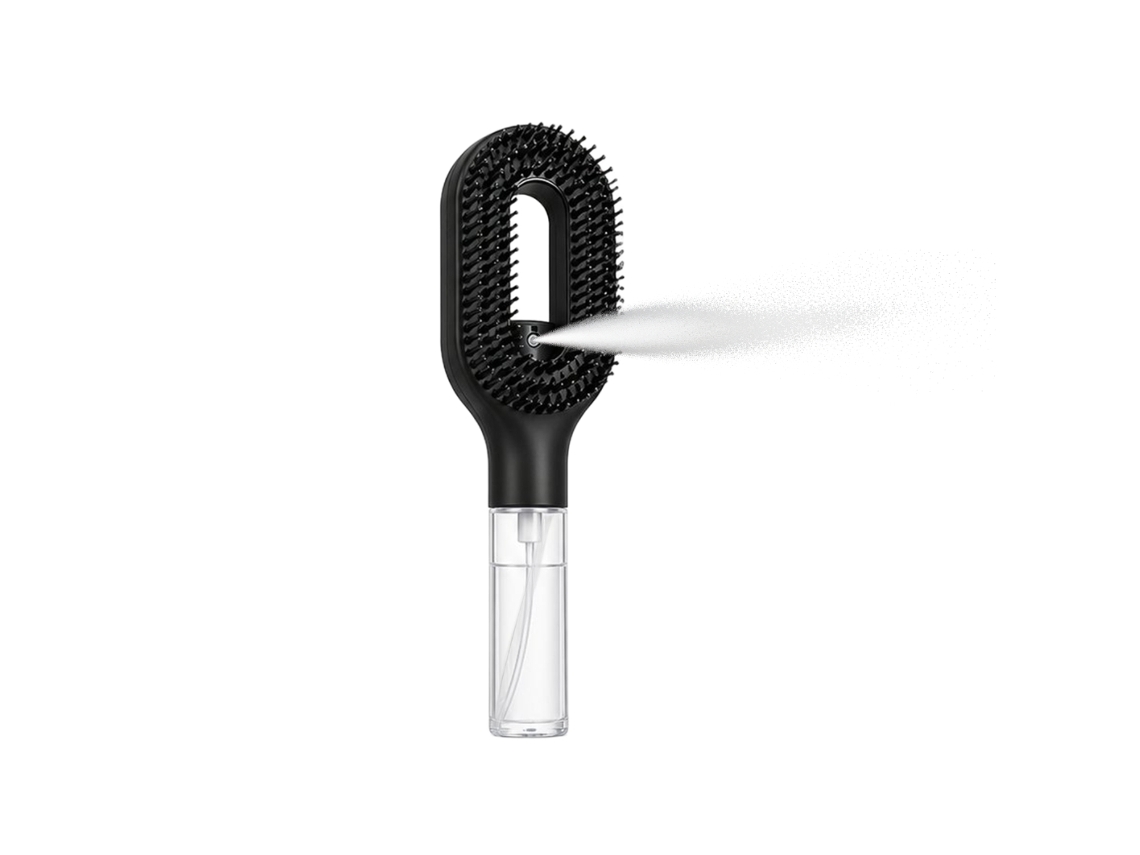 Pente de Spray Sequencial Preto para Cabelos, efeito rápido LAXISCREED